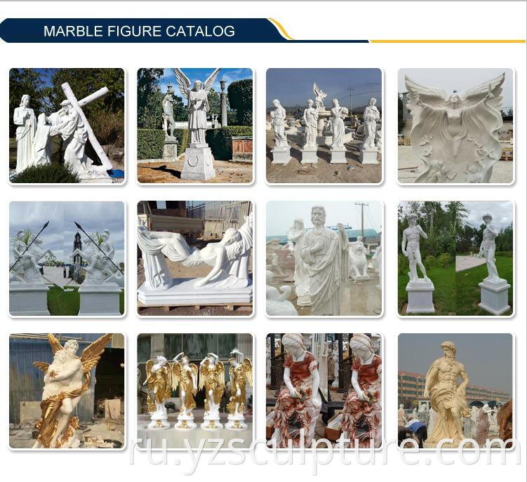 Marble Animal Statues 